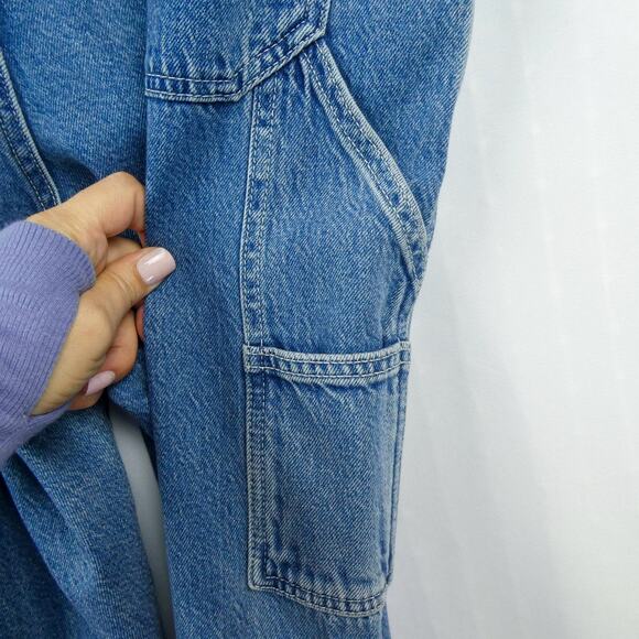 Levi's Premium Dad Utility Jeans Plus Sz 34 Golly Gee Wash Blue Premium Denim - Picture 9 of 16